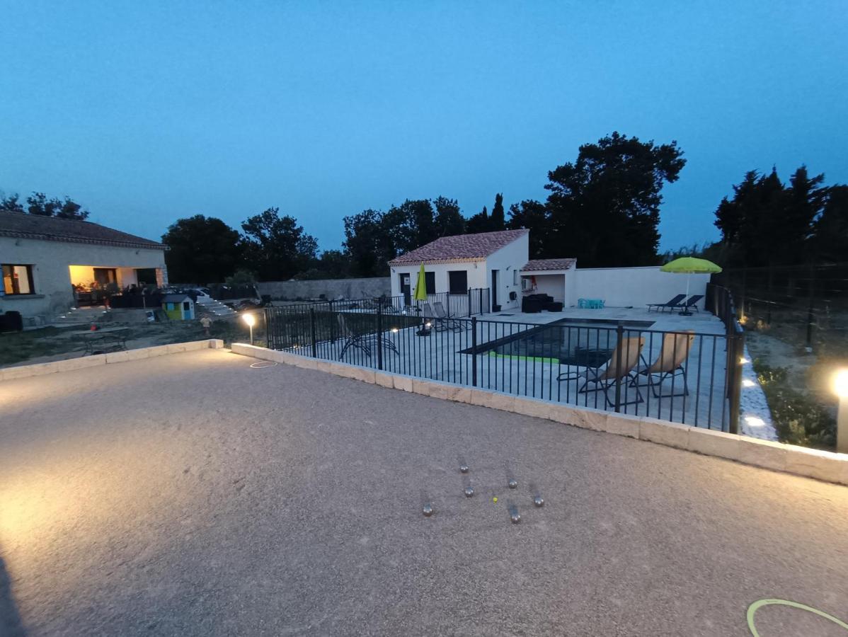Maison Independante Avec Piscine, 10Min Avignon Pujaut Eksteriør billede